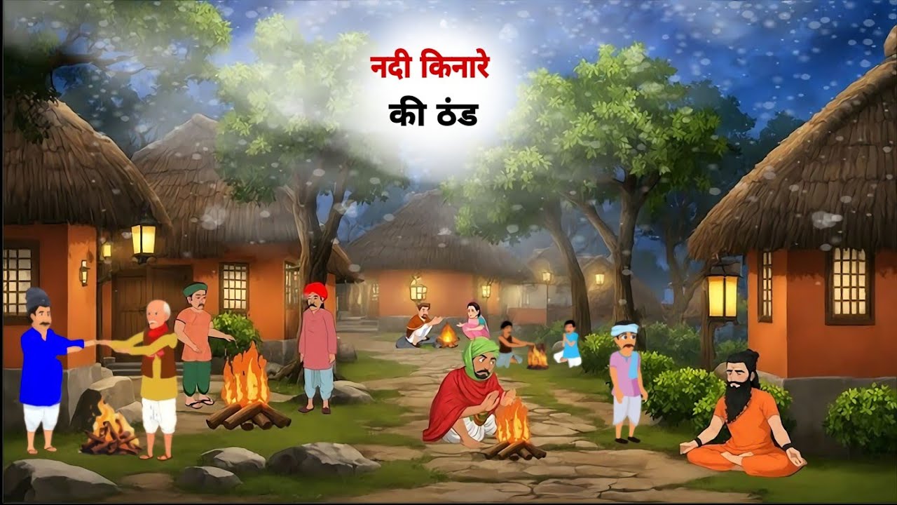 नदी किनारे का ठंड हिंदी कहानी स्टोरी मोरल Nadi.     Kinare  Thand Hindi Kahaniyan Story Moral