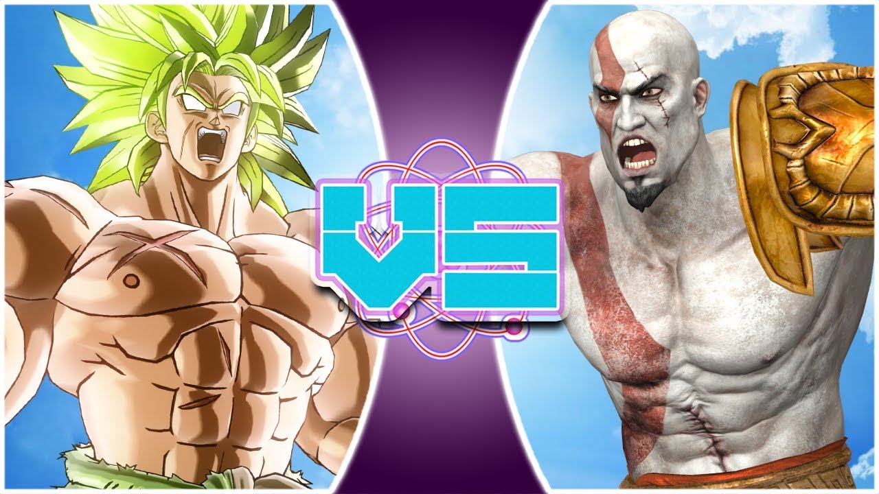 BROLY vs KRATOS! (3D Dragon Ball Super Battle Animation) | REWIND RUMBLE