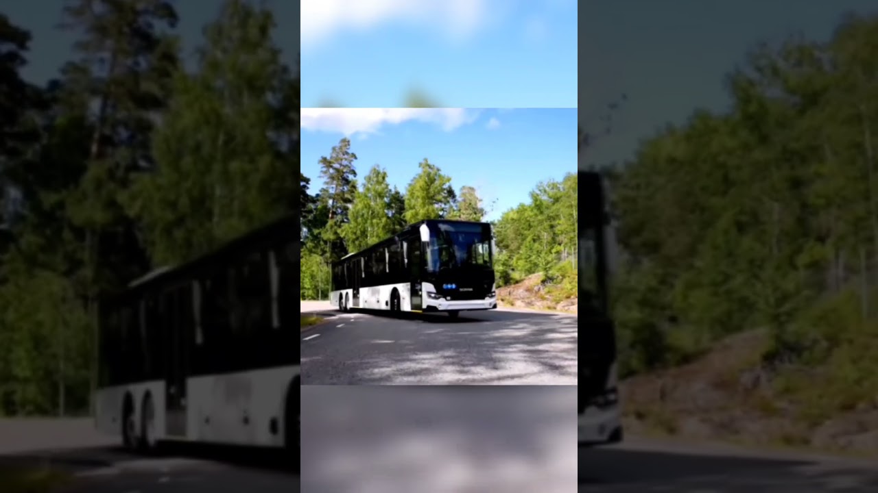 The All New SCANIA INTERLINK | A Low Floor Intercity Bus. #shorts #scaniabus