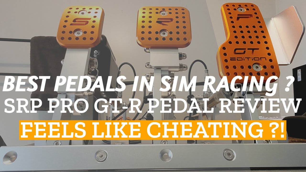 BEST Pedals in Sim racing that NOBODY knows about - SRP PRO GT-R PEDAL REVIEW