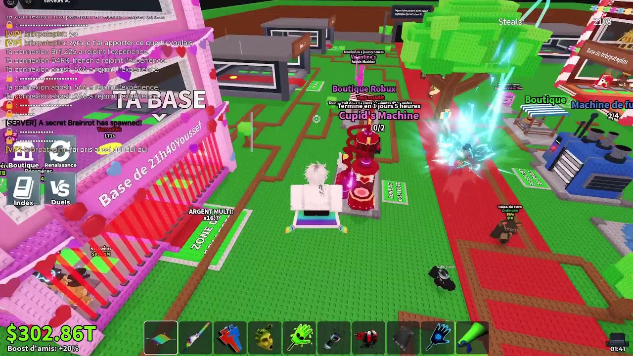 FULL PVP ET JE FAIT LA BASE ST VALENTIN