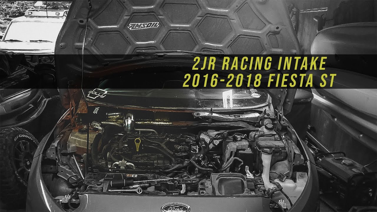 2017 Fiesta ST 2JR Intake Install and Fresh Skidplate! Turbo Noise x100