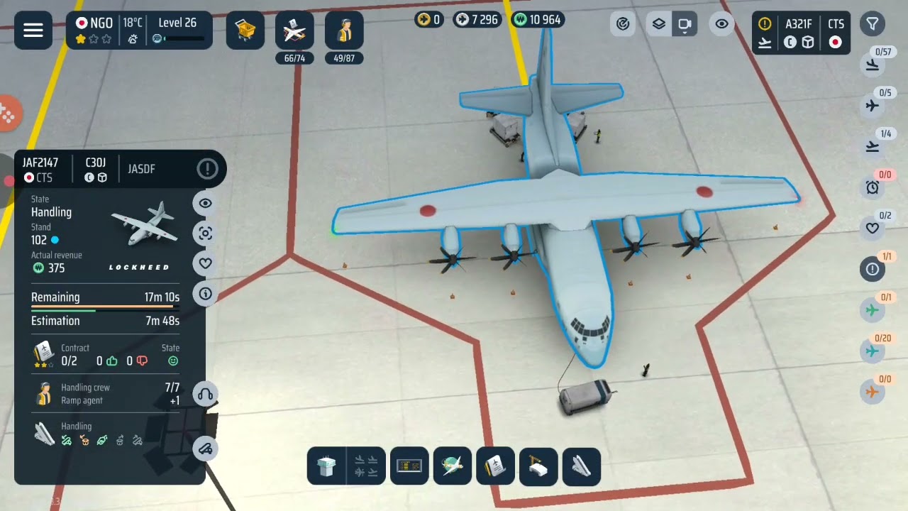 Handling lots of plane.nagoya gameplay 2