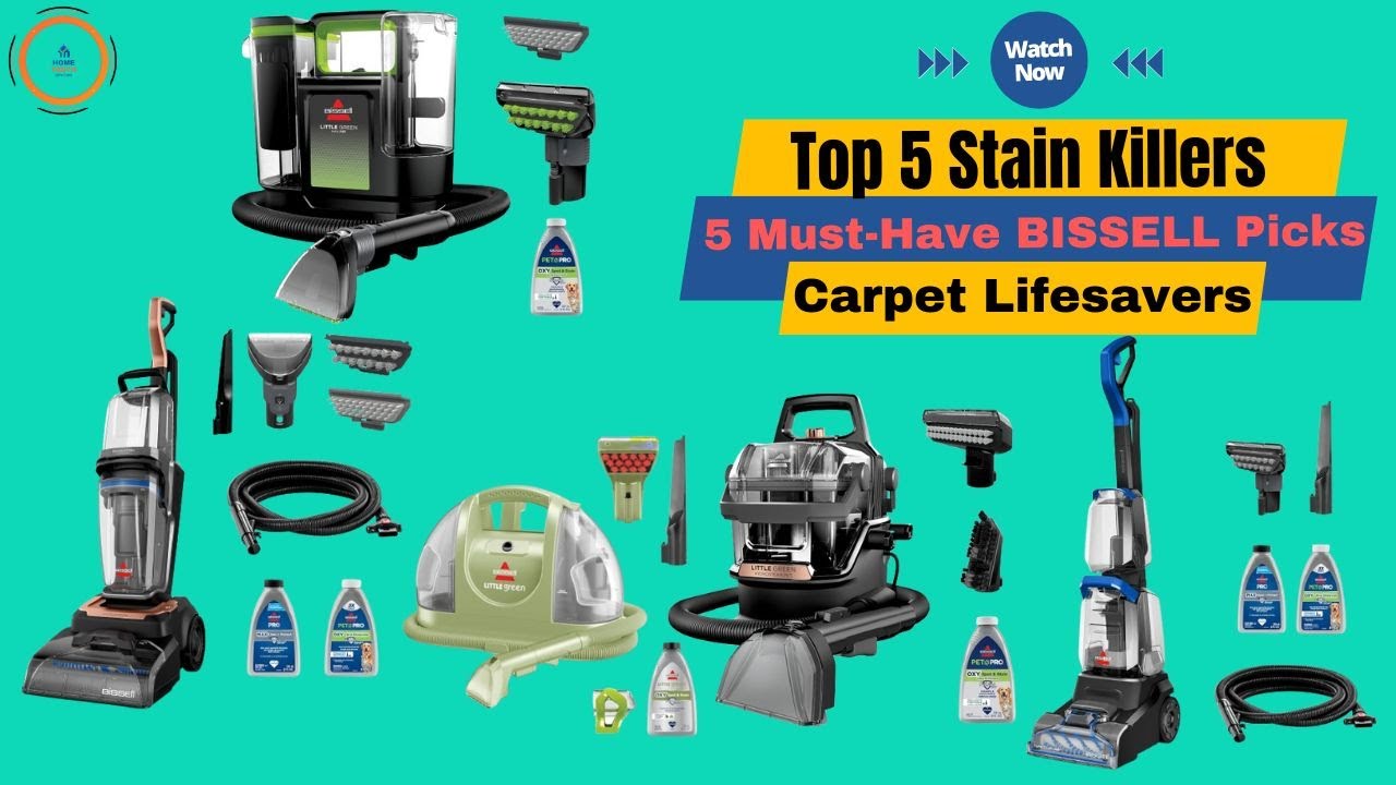 Best BISSELL Portable Carpet Cleaner! You Can Buy in 2025 [Buying Guide]