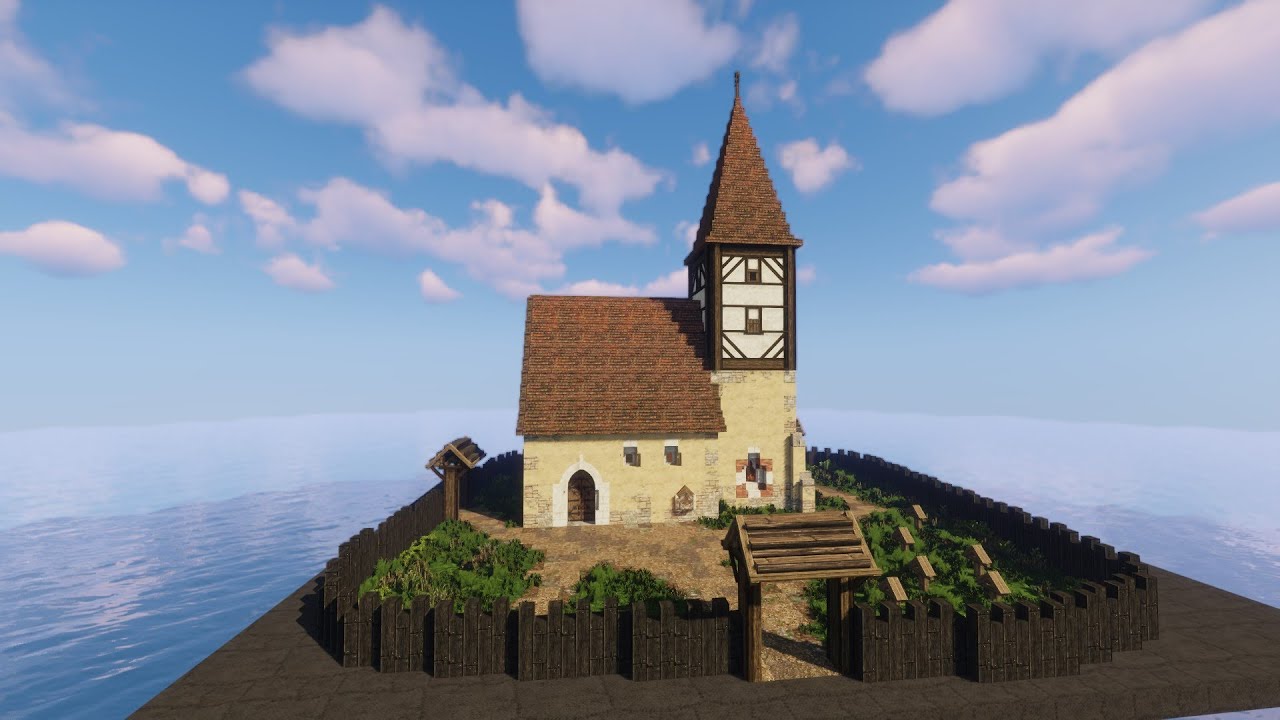 Minecraft Conquest Reforged: Manor Lords level 2 Church