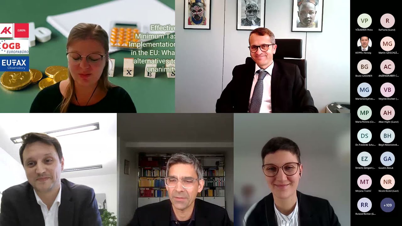 Effective Minimum Tax Implementation in the EU: What alternatives to unanimity
