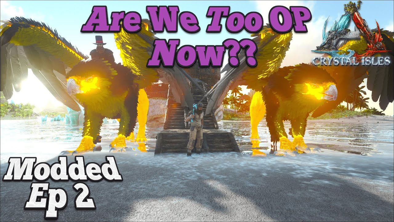 Get Tons Of Resources With This Starter Tool Mod | Ark: Crystal Isles | Modded Series | Episode 2