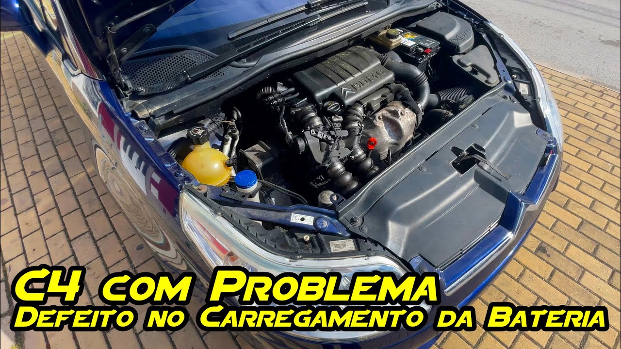 Novo Problema no C4, Recarga da Bateria e Alimentação Elétrica com Defeito