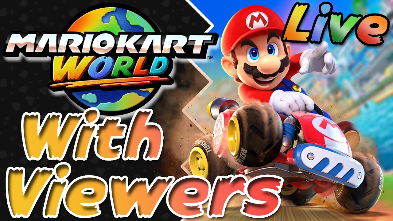 Let's Race With Viewers! Mario Kart World