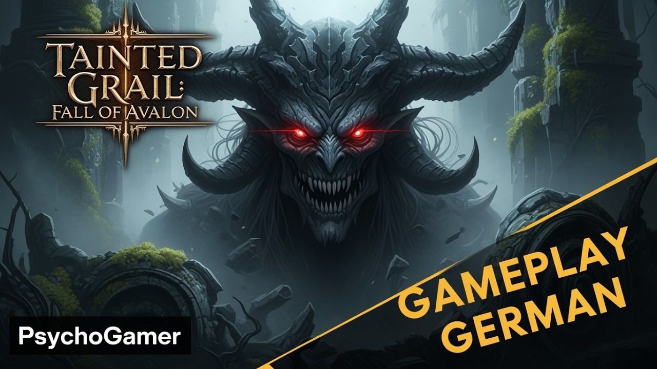 Tainted Grail: Fall of Avalon Gameplay Deutsch ⚔️ | D&uuml;steres RPG & erste K&auml;mpfe