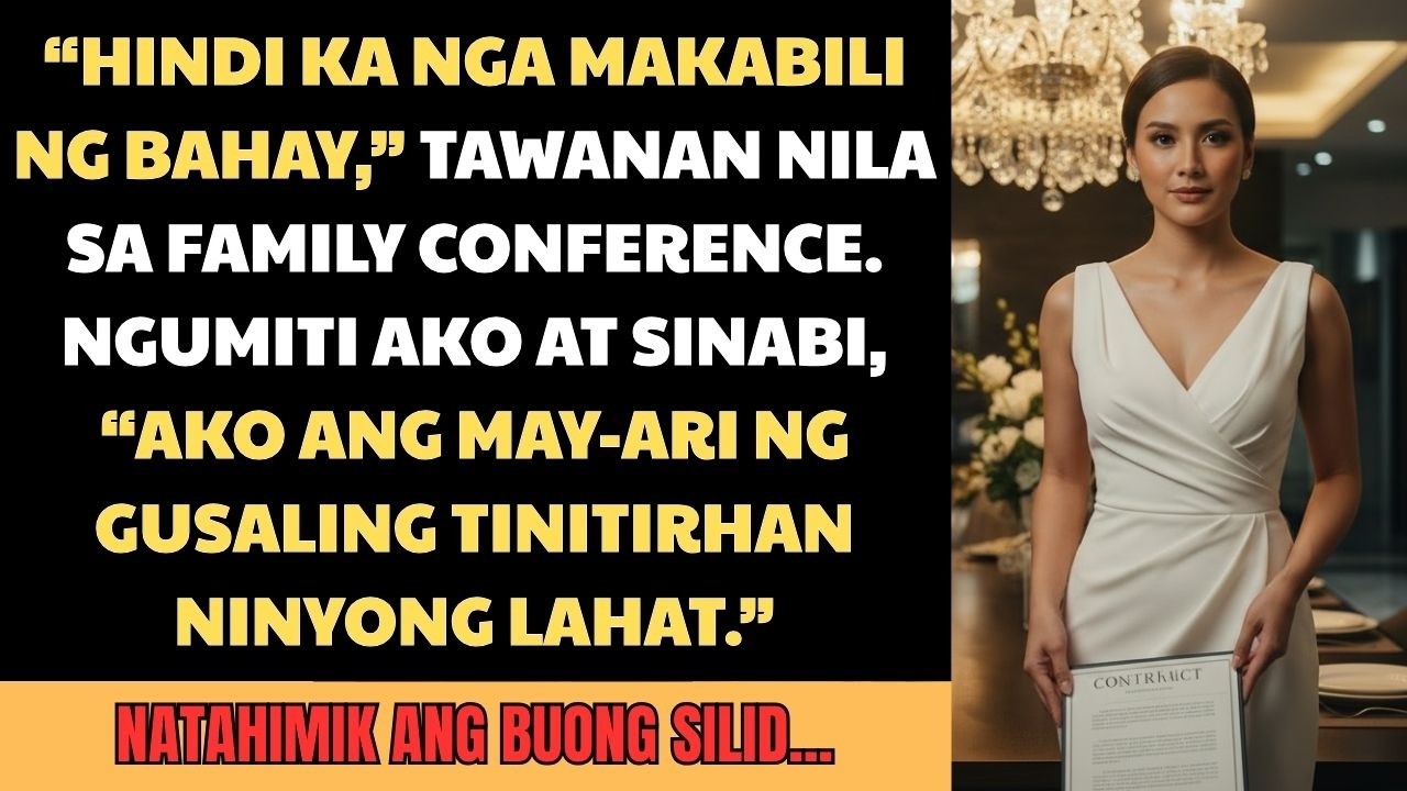 Sa family meeting, tinawag nila akong “mahirap”-hanggang sa ipinakita ko ang kontrata ng real estate