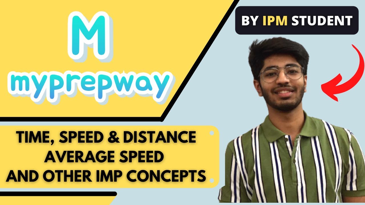 Important Concepts of Time, Speed and Distance for IPMAT and other BBA entrances | Demo Video