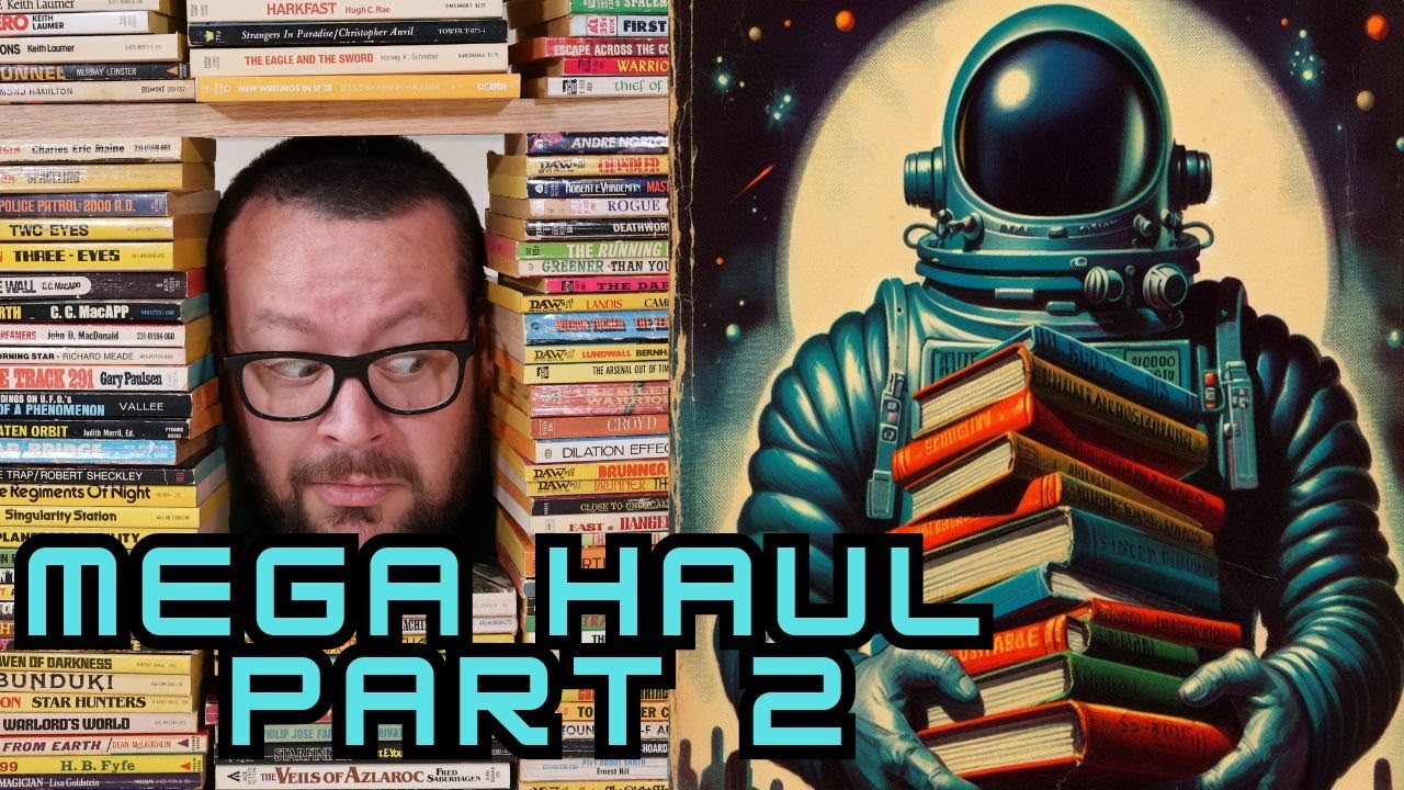 PART 2 of the LARGEST vintage sci-fi Book Haul yet!