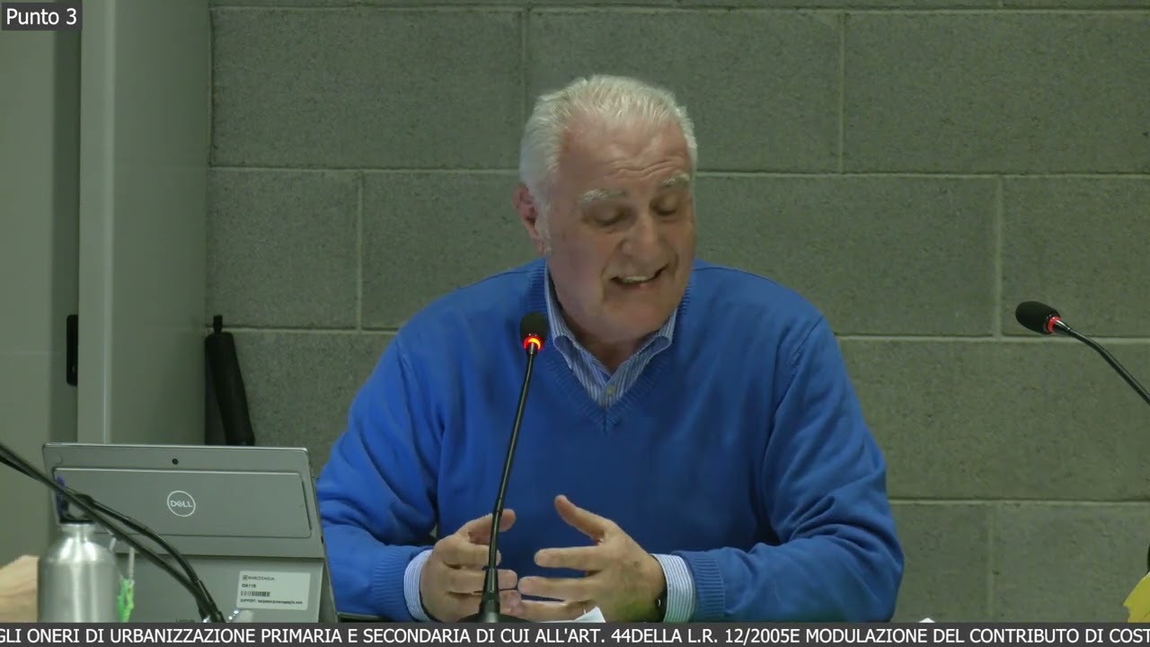 12 marzo 2025 - Comune di Macherio (MB) - Consiglio Comunale