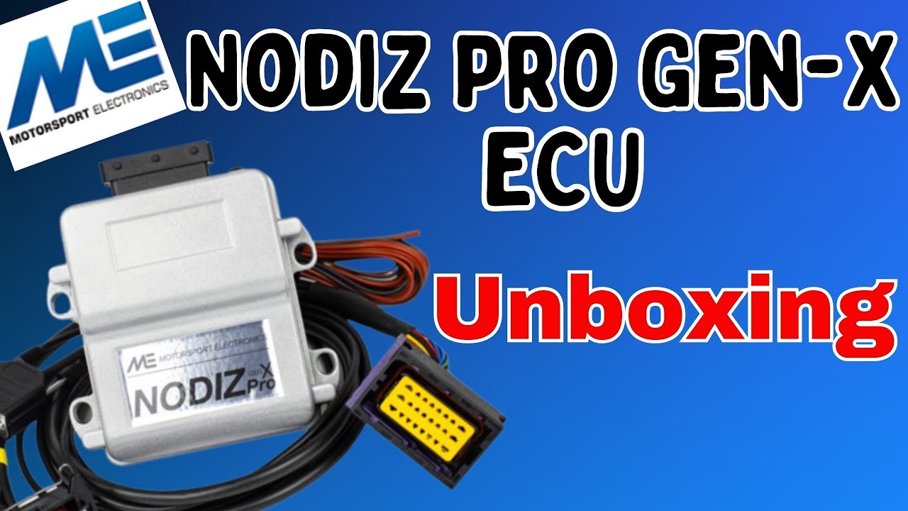 NODIZ GEN-X ECU Unboxing. Motorsport electronics