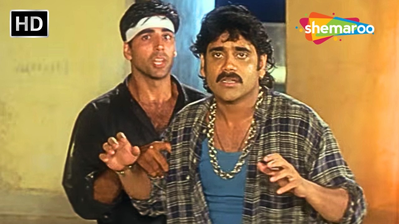 Aangaaray Movie Scene - बहुत खतरनाक ऑफिसर है - Akshay Kumar & Nagarjun Action Scene - HD
