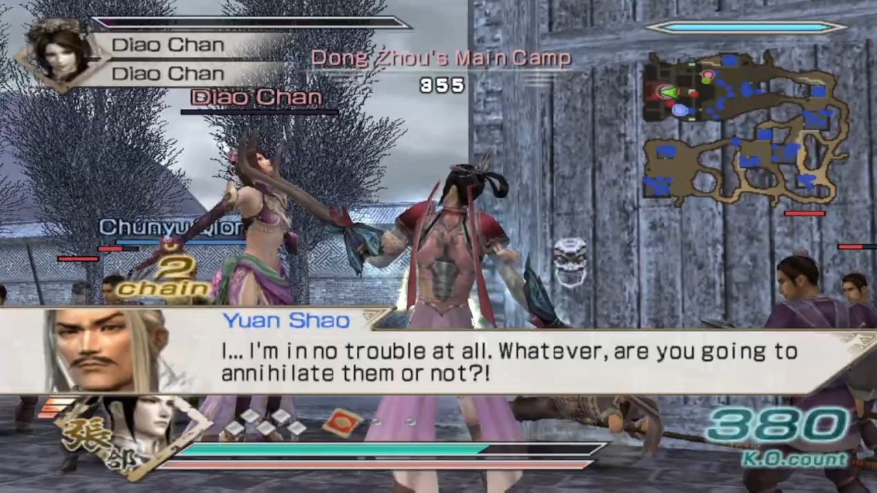 Dynasty Warriors 6 Special - Battle of Hu Lao Gate | Zhang He (Master)