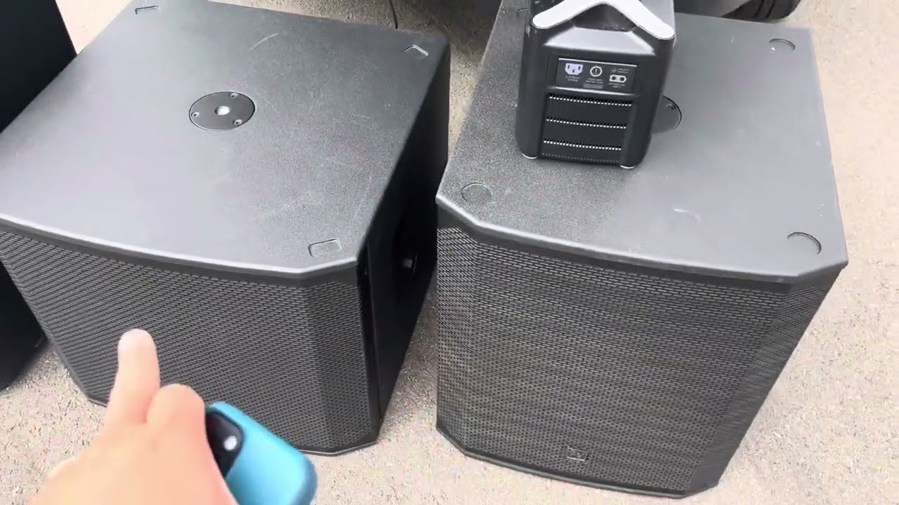 Bose Sub2 vs EV EKX18sp vs EV ELX-200 18sp Powered Subwoofers Subs - My thoughts & opinions