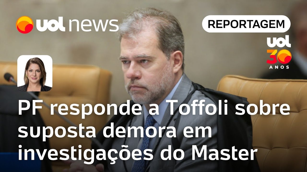Daniela Lima: PF responde a pito de Toffoli por suposta demora no caso Master