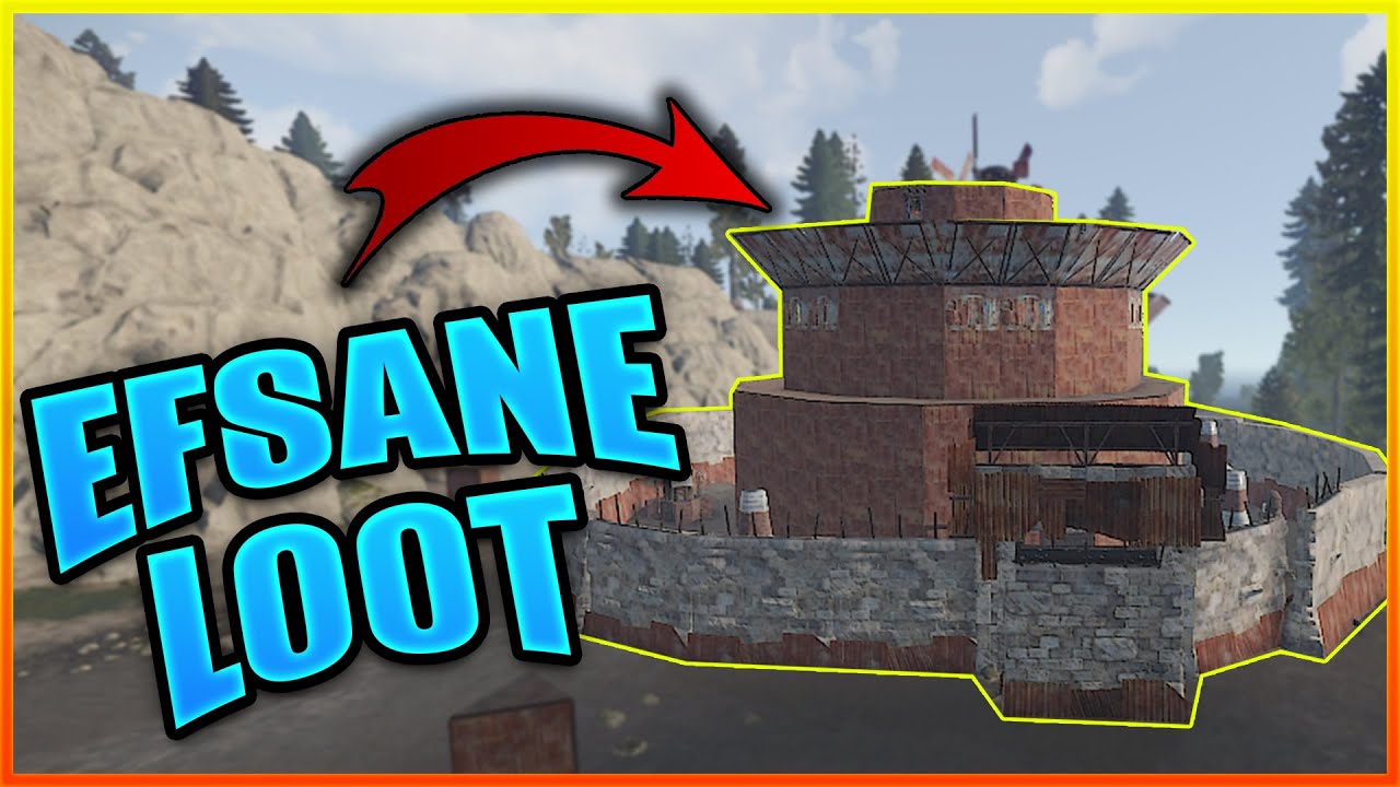 Surlu Full Metal Evden EFSANE LOOT ! - Rust