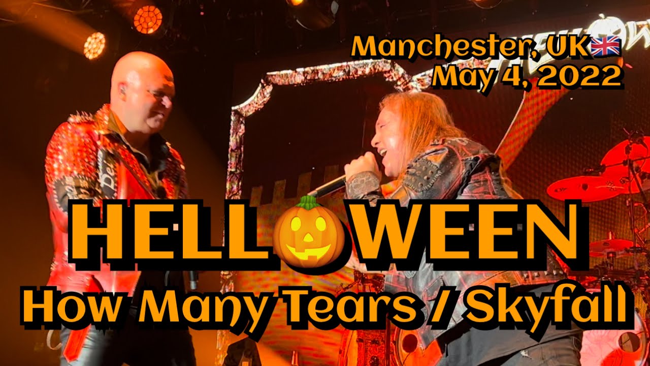 Helloween - #12 How Many Tears/Skyfall @Manchester Academy, Manchester, UK🇬🇧 May 4, 2022 LIVE HDR 4K