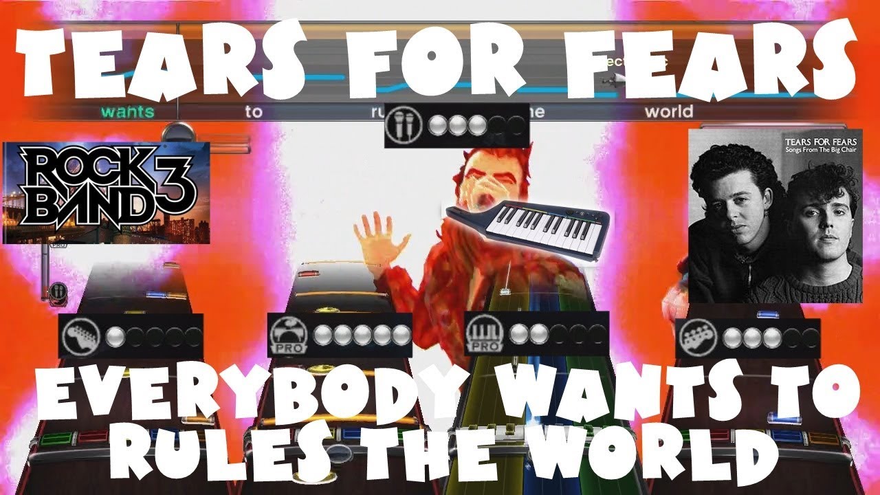 (+Keys) Tears for Fears - Everybody Wants to Rule the World - Rock Band 3 Expert Full Band
