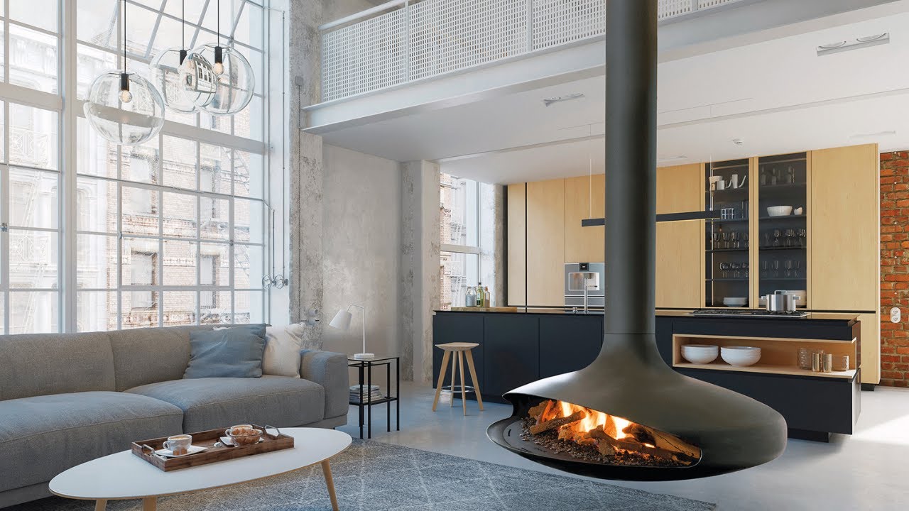 A gas fireplace like you've never seen...