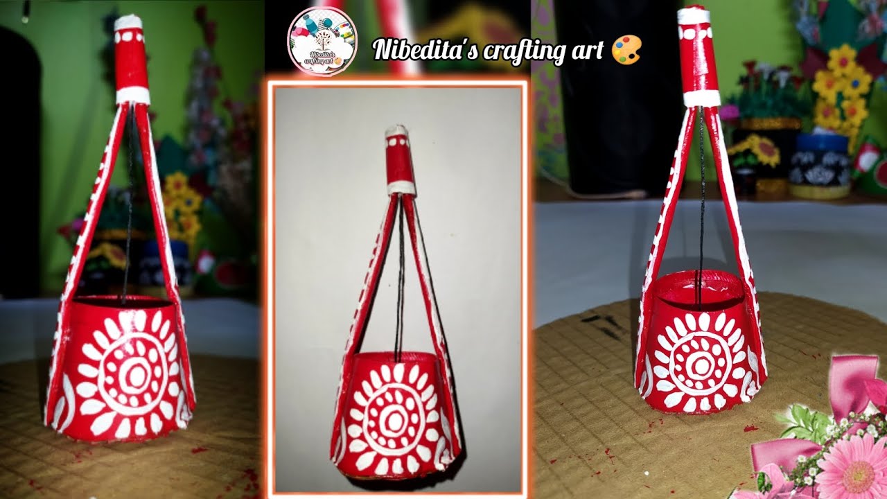 Ektara making with cup * How to  Make Ektara easily at Home * Homemade Ektara making tutorial