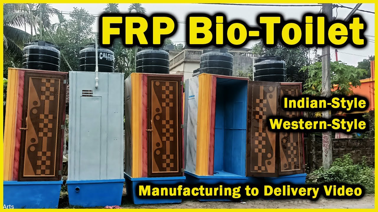 FRP Bio Toilet Manufacturer | Bio-Toilet manufacturing | Bio-Toilet installation by ABHISHEK ARTS