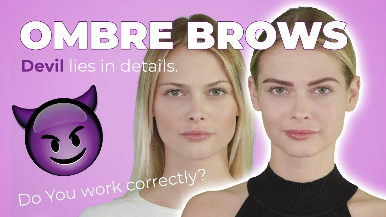 POWDER OMBRE BROWS - The devil lies in details - Tutorial