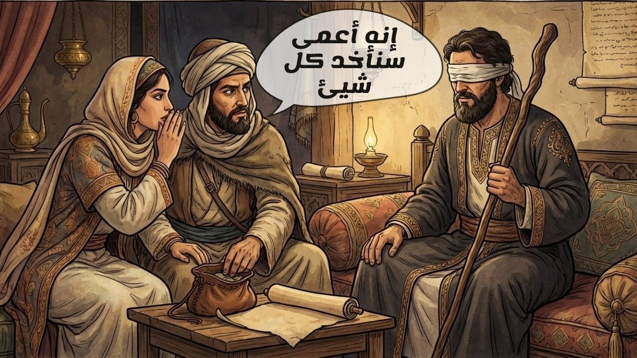 تظاهر بالعمى بعد الحادث ليعرف من يحبه بصدق   فصدمته حقيقة أقرب الناس إليه💔
