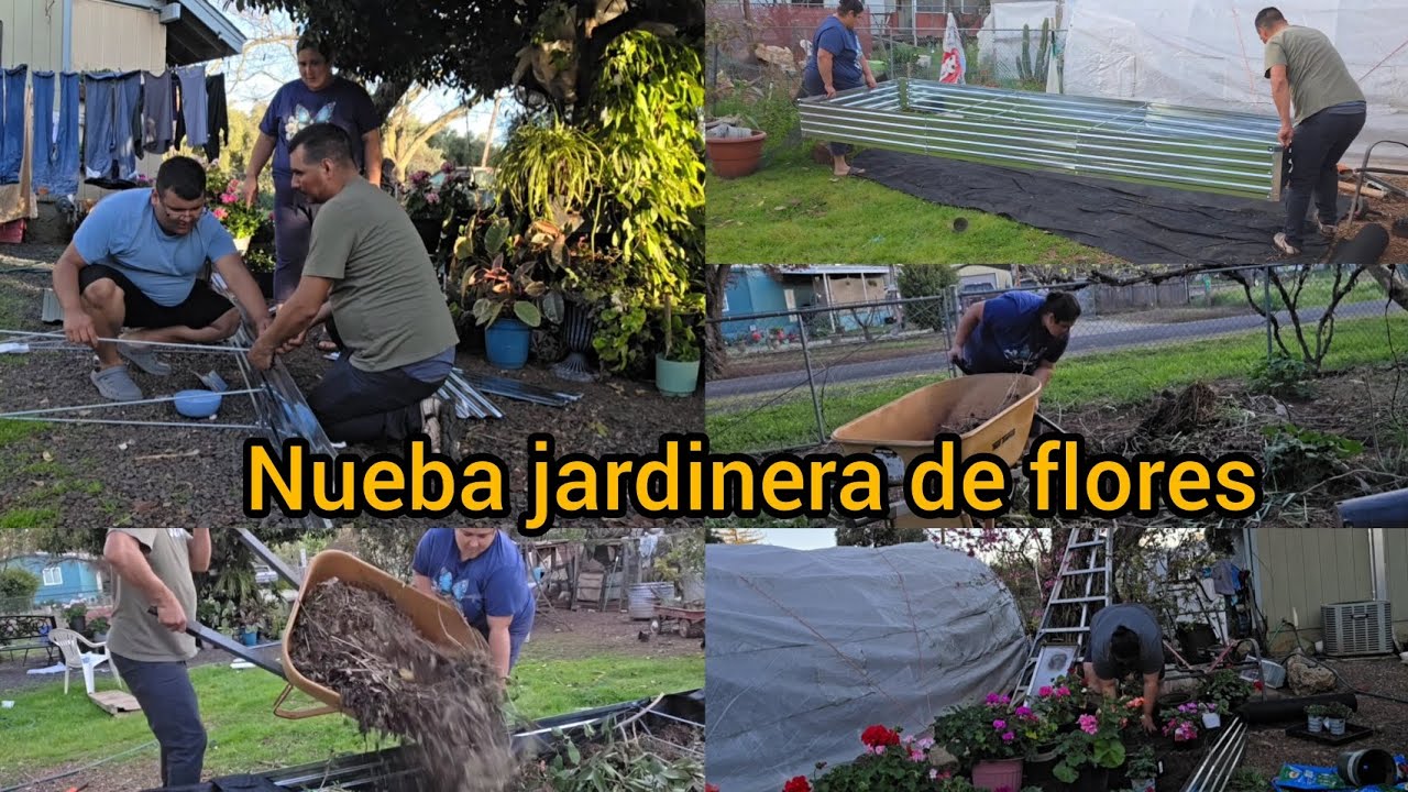 Nueva jardinera de flores