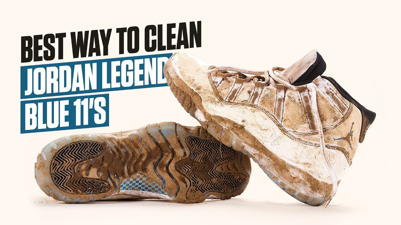 The BEST Way to Clean Jordan "Legend Blue" 11s