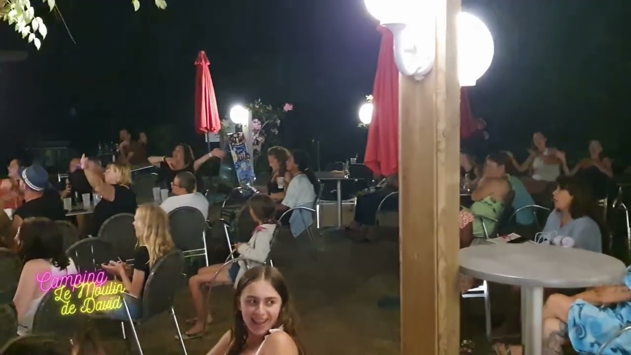 soirée karaoké au camping Le Moulin de David