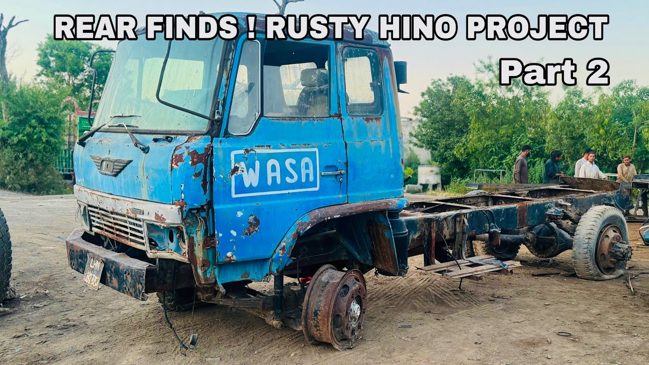 RARE FINDS, RUSTY HINO PROJECT: Rescuing Abandoned Classics From Car Auction | RESTORED PART2