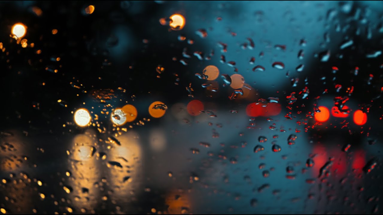 Rainfall Against Car Windows | 10 Hours | Deep Sleep & Sound Masking