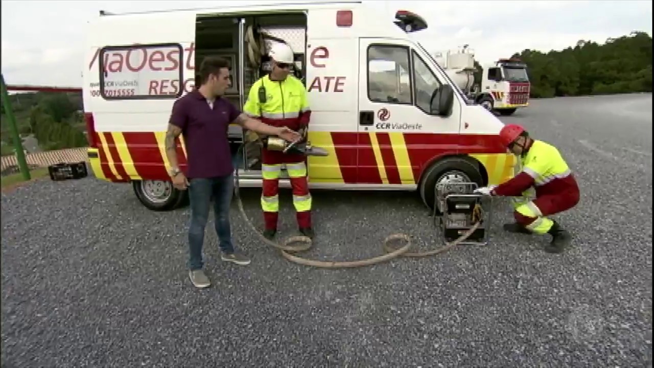 Sabrina encara a rotina de quem salva vidas nas estradas