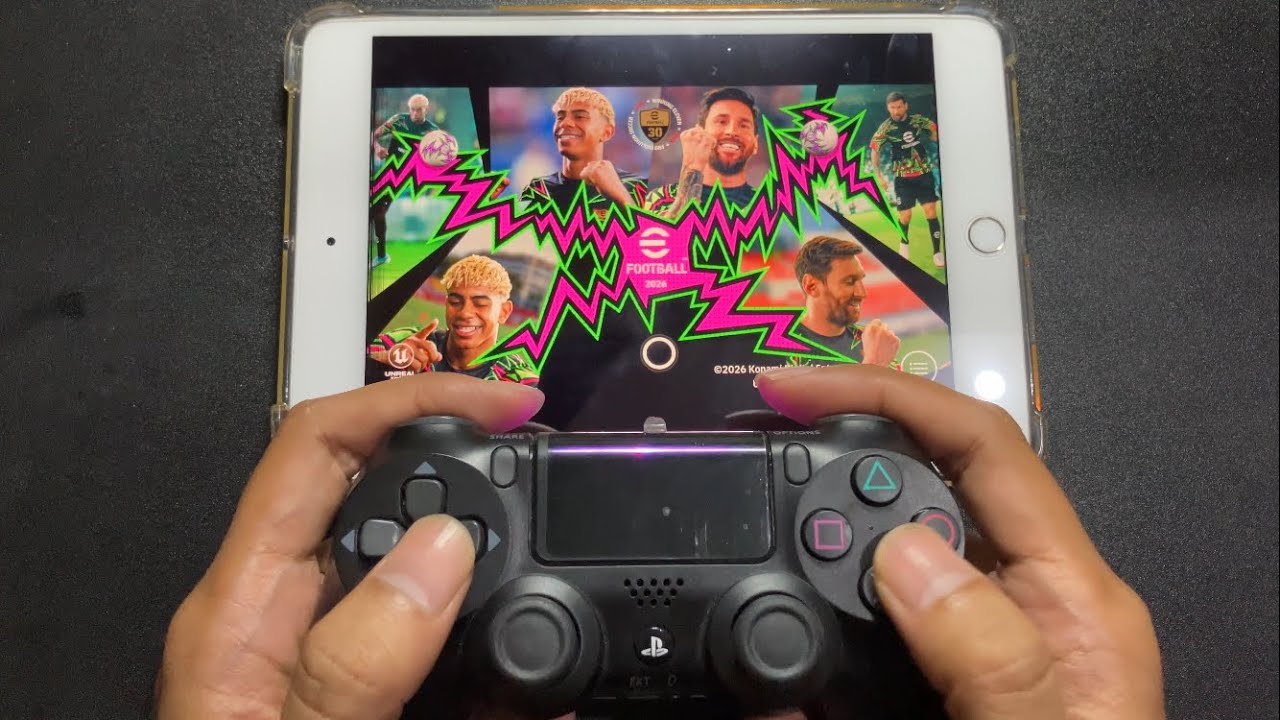 How to Connect a PS4 Controller to iPad and Play eFootball!