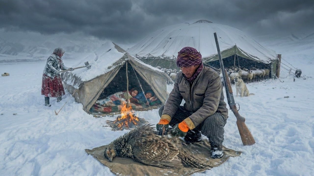 Surviving the Deadliest Blizzard in Afghanistan’s Coldest Region | Afghan Shepherd Family