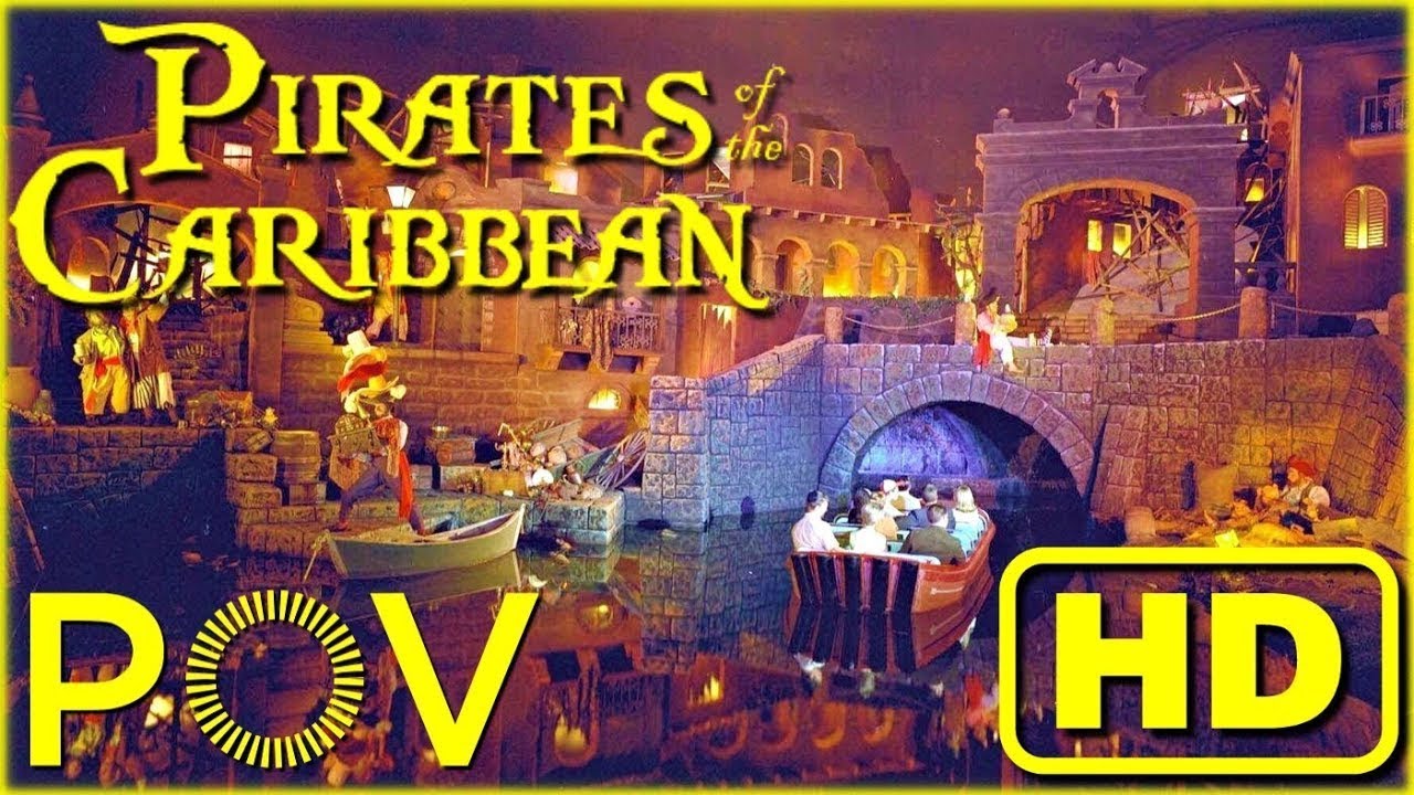 Pirates of the Caribbean Full Ride POV and Queue at Walt Disney World
