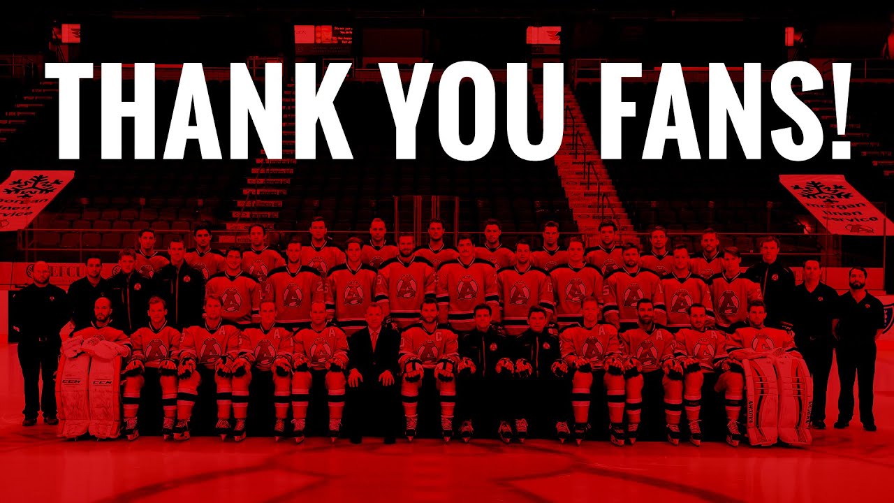 Thank You Albany Devils Fans!