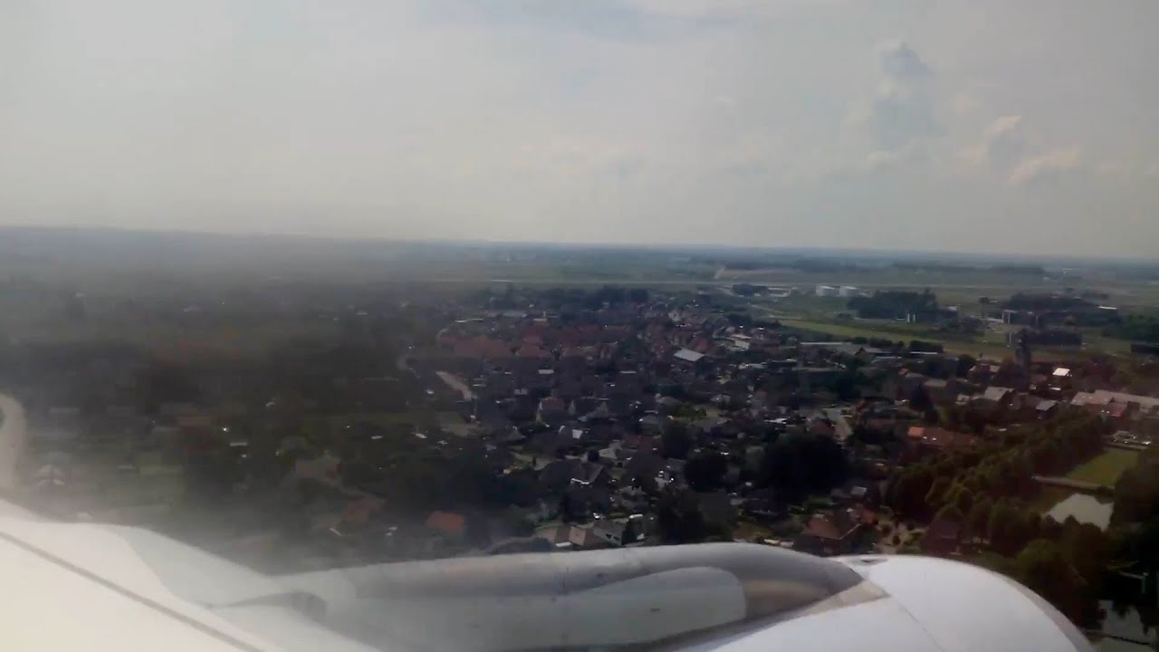 Brussels, Belgium - Landing at Brussels Airport (2018)