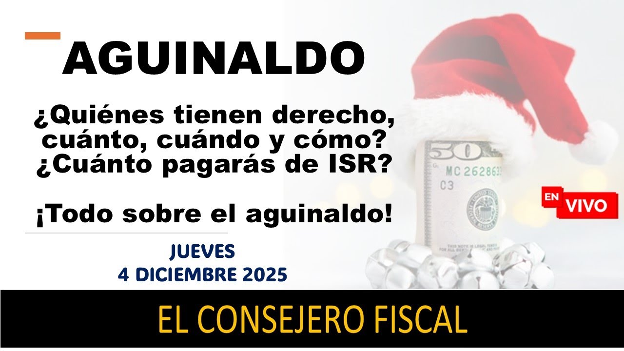 AGUINALDO ¿Quiénes tienen derecho, cuánto, cuándo y cómo?  ¿Cuánto pagarás