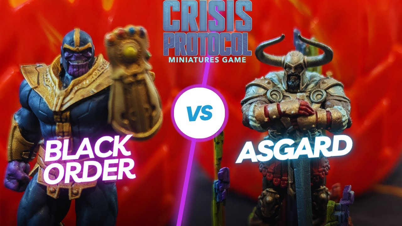 Asgard Vs Black Order ~ Live Marvel Crisis Protocol Battle Report #97