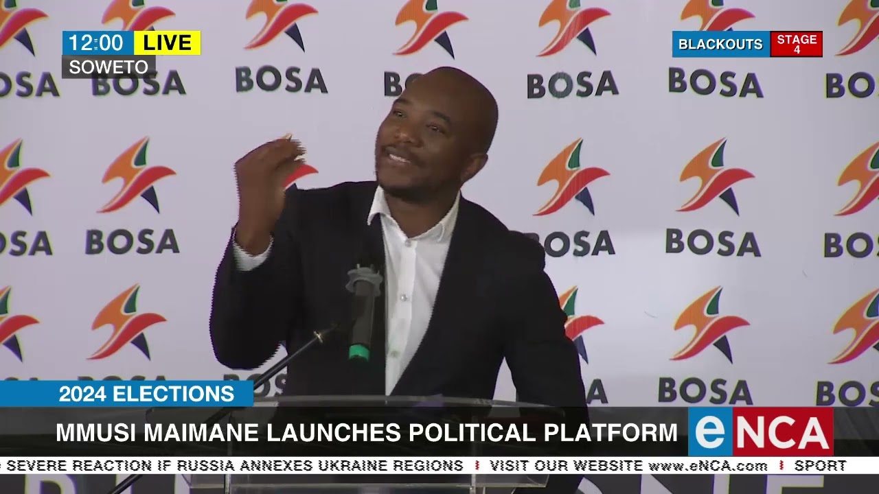 Mmusi Maimane launches Build One SA