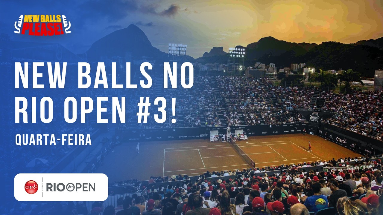 AO VIVO | JOÃO FONSECA ESTREIA BEM E GUTO BRILHA - ESPECIAL RIO OPEN #3