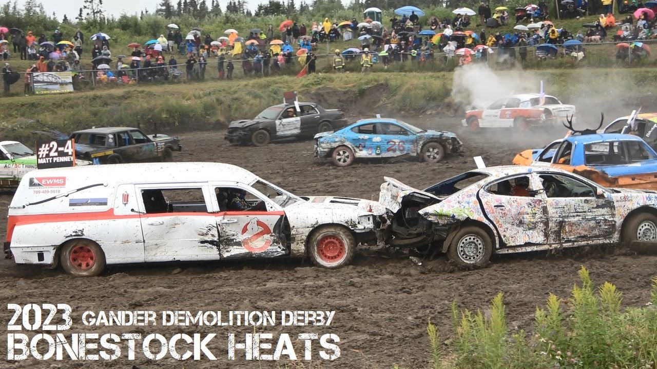 2023 Gander Demolition Derby - Bone Stock Heats