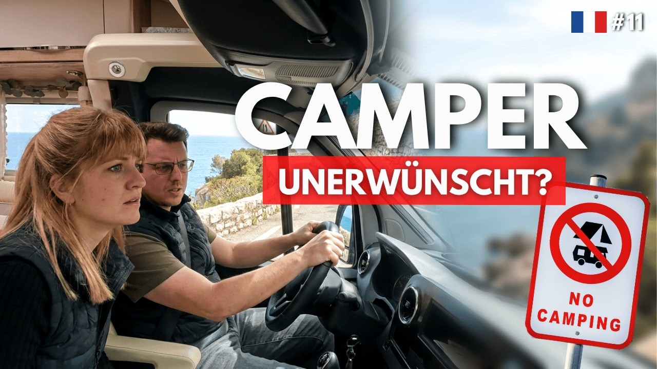 Verboten oder geschlossen ⛔️ Camper nicht erw&uuml;nscht? C&ocirc;te d&rsquo;Azur | Frankreich #11