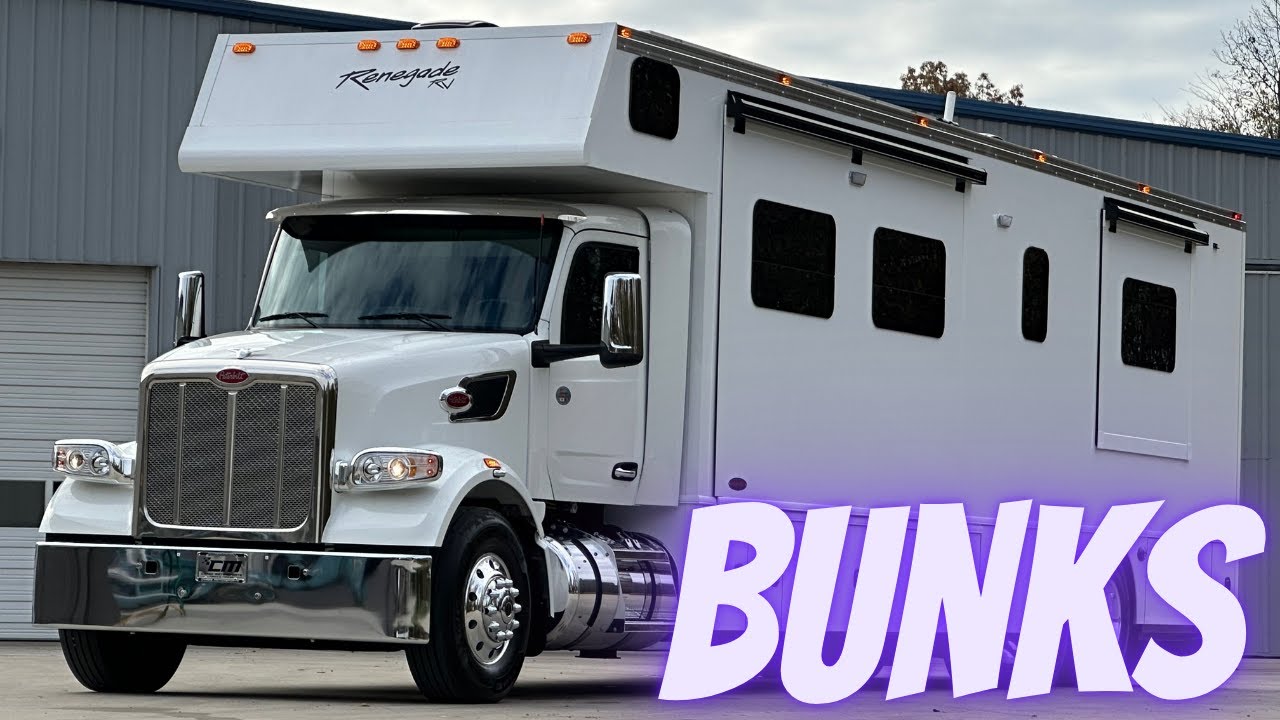 Super C Bunk House Motorhome! 2024 Renegade Classic 45CBF