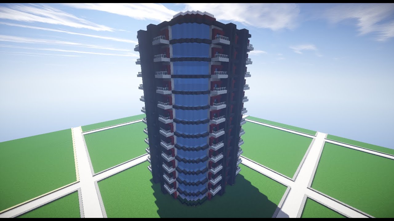 How to Build a Skyscraper in Minecraft  - Part 1